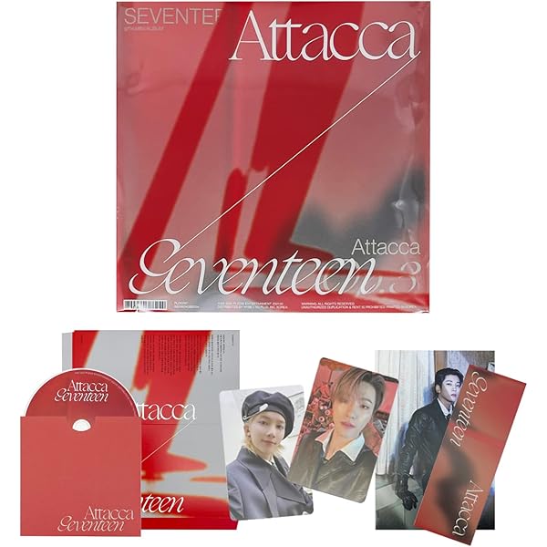 SEVENTEEN 9th Mini Album 'Attacca': Amazon.co.uk: CDs & Vinyl