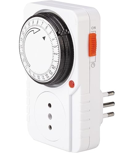 Timer Analogico 96 Segmenti Timer Meccanico 24 Ore Con Presa Elettrica - 96 Segmenti Per Luci E Elettrodomestici Timer 24 Ore Elettrico - Foto 8