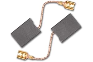 LE PALAIS DU BRICBRAC Jeu de 2 charbons pour moteur électrique 6.3 x 16 x 22 (Générique A 65)