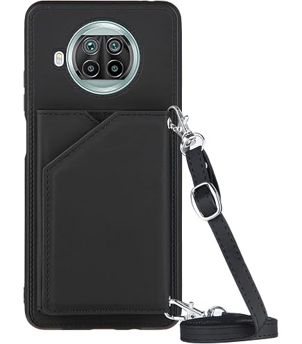 Handyhülle Für Xiaomi Mi 10T Lite 5G – Leder Klapphülle Mit Ständer & Kartenfach