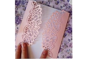 CASECOVER Creux Bordure Métal Découpe Die Cadre Pochoir Gaufrage Modèle De Carte De Voeux Faire Scrapbook Style Aléatoire