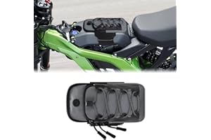 JESTOP Storage Bag for Sur-Ron Light bee X/Segway, Dirt Bike Front Frame Bag Arm Strap Bag Battery Cover Bag for Mobile Phone, Card, Earphone, Grey