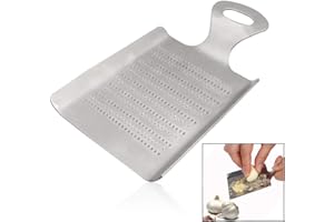 Xrten Râpe à Gingembre en Acier Inoxydable, Pratique Cuisine Gingembre Outil