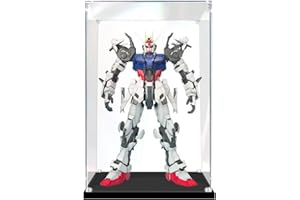 VAVAVIA 1 pezzo 30x25x45cm Vetrina Acrilica Trasparente Antipolvere 3mm, Una Grande Display Box Per Lego 75255 Modell POP Mart Molly Labubu 400% Bambole