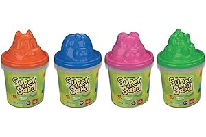 Goliath - Super Sand Cup - Sable Magique en Pot - Loisir Créatif - Facile à Modeler - Doux Au Toucher - Ne Sèche Pas - Coloris aléatoire - A Jouer Seul ou entre Amis - A Partir de 3 Ans