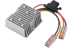 YABOANG DC/DC Buck Converter 20-40V to 12V, Voltage Converter 20V/24V/36V/40V to 12V20A 240W MAX Power Transformer Waterproof Step Down Module for Automotive, LED Lights, Trucks, Instruments