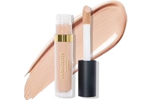 LAURA GELLER BEAUTY LAURA GELLER NEW YORK The Ideal Fix Concealer - Fair - Buildable Medium to Full Coverage Liquid Concealer - Covers Under Eye Dark Circles & Blemishes - Long-Lasting