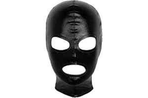 Freebily Pasamontaña Capucha Casco Máscara Disfraz De Fiesta Estirable Permeable Al Aire Para Mujer Hombre Cosplay Fiesta