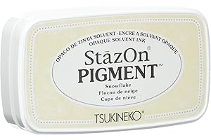 TSUKINEKO Imagine SZPIG-001 StazOn Tampon encreur à pigment Flocon de neige, c1