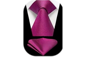 Enlision Corbata Y PañUelo De Bolsillo Para Hombre Formal Business Boda Corbata PañUelo Para Hombre