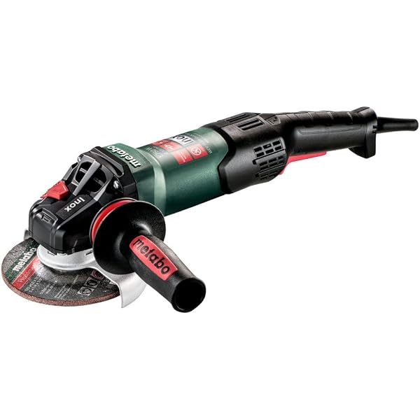 Image of Metabo WEV 17-125 Quick Inox RT angle grinder at Best Buy