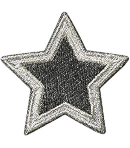 1 Pezzo Di Strass Di Cristallo Argento Scava Fuori Stella Termoadesiva Su Toppe Applique Per Borsa Per Abbigliamento Adesivo Adesivo Per Vesti