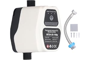 EJOYOUS Aumento de la Bomba de Presión de Agua, Bomba de Bomba de Bomba de Presión de Agua 24 V Aumento de la Bomba de Refuerzo de Presión de Agua Automática, para la Cocina de la Cocina