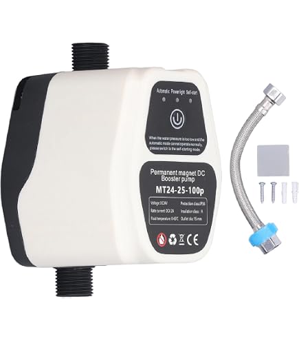 Pompe Surpresseur 150W DC 32L/min - Interrupteur Débit Intelligent Pour Robinet, Chauffage Solaire Et Jardin