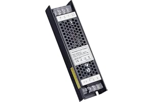 VARICART IP20 24 V 2,5 A 60 W ściemniany sterownik LED, uniwersalny regulowany zasilacz AC DC P zasilacz transformator wyjściowy stałego napięcia, obsługuje TRIAC 2 w 1 i 0-10 V sterowanie ściemnianiem