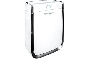 AIRDOCTOR Amazing Air 3000 4-in-1 Air Purifier with UltraHEPA, Carbon & VOC Filters. Cleaner Sensor Automatically Adjusts Filtration to Air Quality! Captures Particles 100x Smaller Than Ordinary HEPA (UK)