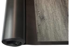 FloorPro Vinyl Click Underlay For LVT Vinyl Flooring - 1m x 15m Roll - Also Applicable With Wood & Laminate Floors - Good Insulation Properties - 2mm Thickness