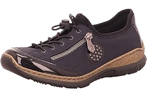 Rieker Femme Chaussures à Lacets N32G0, Dame Chaussures de Sport lacées