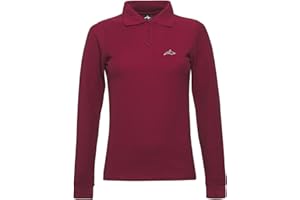 Killer Whale Polo Femme Coton Pique Manche Longue de Marque