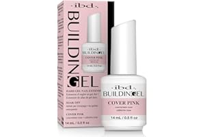 ibd - Gel de construcción - Extensión de uñas de gel duro - Funda rosa - 14 ml / 0.5 oz