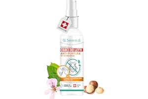 SERENI-D ANTI PUNTURA TRATTAMENTO CORPOREO REPELLENTE VEGETALE ANTI CIMICI DA LETTO - Spray concentrato con oli essenziali contro le punture di cimici da letto efficace - 100mL – Swiss Lab