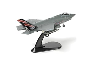 NUOTIE 1/72 F-35A Lighting II Fighter Aircraft Model Fighter US Airforce AF-01 Modello di aereo pressofuso con espositore Squadrone F35A Beast Mode (AF-01) Modello da collezione regalo per adulti