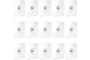 Bestlivings Ganci Autoadesivi Per Tende E FermaTenda, Confezione Da 4 In Bianco, Supporto Fino A 1 Kg, Made In Europe