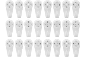 dedoot Wall Picture Hook - Pack of 24, White