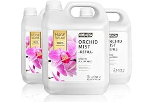 Orchid Mist by UK Grow - Premium 5L Refill Ready-to-Use Orchid Care Spray for Vibrant and Healthy Growth - Ideal for All Orchid Varieties
