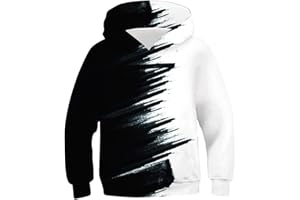 Belovecol Boys Girls Hoodies 3D Novelty Pullover Kids Funny Pullover Sweatshirts Long Sleeve Hooded with Pocket for 6-16 Years