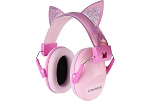 cumunebula Gehörschutz Kinder - Lärmschutz Kopfhörer Kinder Passiver Ohrenschützer- Kapselgehörschutz Schule SNR 28dB mit Autismus Schlafen Lernen Schlagzeug Autisten