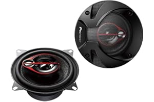 Pioneer Głośniki Koaksjalne TS-R1051S 3-drożne, 210 W, 10 cm, Mocny Dźwięk z Precyzją i Głębokim Basem