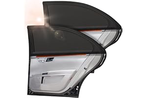 AKAPOLA Tendine Parasole, 2 Pcs Tendine Parasole Auto Bambini, Parasole Auto Bambini Tendine Universali Finestrini Laterali, Parasole Auto Posteriore per Protezione da Raggi UV per Neonati e Animali