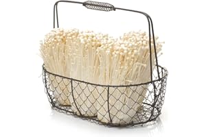 GENERIC Enoki Mushroom Semillas De Hortalizas Semillas De Bonsái Cama De Hortalizas Setas Enoki Semillas Orgánicas Frescas Balcón Semillas De Hortalizas Variedades Antiguas Regalos Para Ancianos - 150 Pi