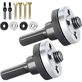 Ylinwtech 2 Pcs Grinder Adapter,Drill Chuck Adapters,Connecting Rod Adapter for Angle Grinder,Suitable for Cutting Discs