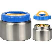 Contenitore Termico Acciaio Inox 860ml - Con Cucchiaio, Per Cibi Caldi E Freddi - Foto 7