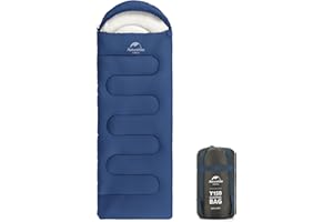 Naturehike Sac de Couchage Enveloppe, Sac de Couchage Couverture 3 Saisons avec Petit Format, Sac de Couchage Couverture Ultraléger et Imperméable, Sac de Couchage Épissé pour Adultes
