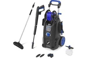 AR Blue Clean Nettoyeur Haute Pression e-4 TWINFLOW D avec Dualtech System et Power Brush (2500 W, 150 bar, 810 l/h)