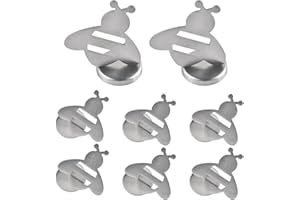 ANNTIM 8 Piezas Sujeta Manteles de Mesa Exterior Magnéticos, Néctar Pesas Magnéticas para Manteles, Magnético Mantel Pesos Pinzas, Mesas de Exterior Decorativos para Fiestas, Picnic, Jardín