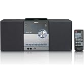 Lenco Kompakt stereo sistemi MC-150, DAB+, FM radyo, CD/MP3 &ccedil;alar, Bluetooth ve USB, uzaktan kumanda, 2 x 10 W, siyah
