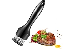 SINZAU Meat Tenderizer, Stainless Steel Meat Tenderizer Needle Tool, for Steak, Chicken, Fish, Pork