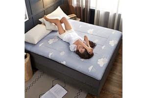 TRIGOLD Colchones Futon, Respirable Tatami Dormir Plegable Dormir Estera De Meditación Japonés Futón Tatami Colchón Topper Dormitorio Durmiendo-c 180x200cm(71x79inch)