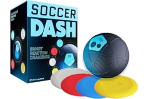Strikesphere Soccer Dash, Football training equipment to improve dribbling, reactions & ball control skills. AI tech for continous development. Solo & team play.