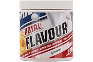 ‎BODYBUILDING DEPOT Royal Flavour, Aromapulver, 250g Dose, Butterkeks