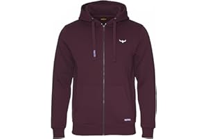 ROCK-IT Apparel Bluza z kapturem dla mężczyzn, zapinana na zamek błyskawiczny [rozmiary S-5XL] bardzo miękka tkanina premium – z kieszenią typu kangurka