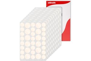 ODDROALLE Parches Hidrocoloides Invisibles Anti-Acné - Pimple Patches impermeables y transpirables, Absorción potente sin residuos, Tratamiento granos, 10MM & 12MM (360 acne patch)