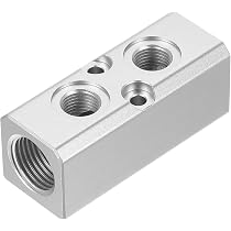 Raccordo adattatore connettore collettore pneumatico per tubo aria a 3 vie Splitter 1/4 '' F-NPT per olio combustibile aria acqua