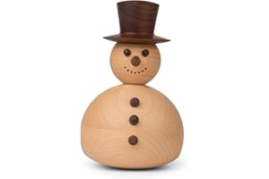 Spring Copenhagen Snowman | drewniany dekoracyjny bałwan | stojący mężczyzna | drewno FSC | Thor Høy