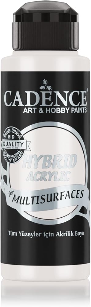 Cadence Hybrid Multisurface Akrilik Boya 120 ml.H-001 BEYAZ