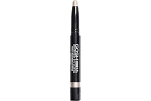 ‎GOSH GOSH Mineral Waterproof Eye Shadow I drehbarer Lidschatten-Stift mit cremiger Textur für einfaches Auftragen und intensives Farbergebnis I wasserfest, langanhaltend & parfümfrei I 001 Pearly White